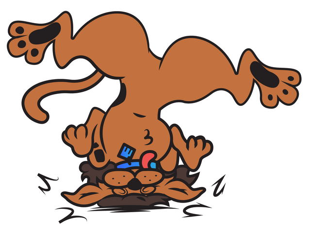 Scoobyberta Fall Sticker (Collab with Anonymous)